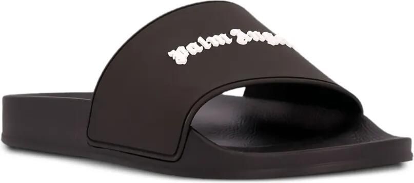Palm Angels Slippers met logo Zwart - Foto 4