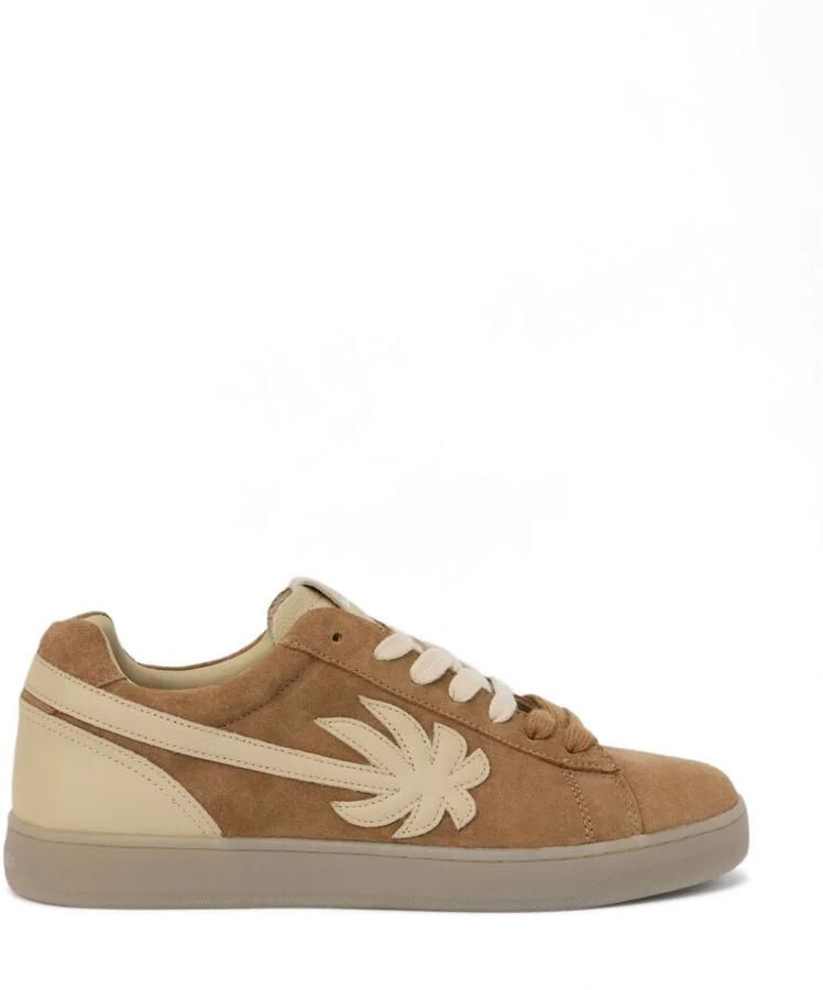 Palm Angels Suède sneakers Bruin