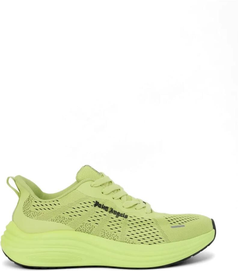 Palm Angels Sunset sneakers met mesh Groen