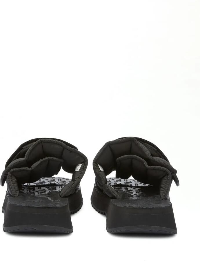 Palm Angels x Suicoke Moto-P slippers met klittenband Zwart - Foto 3