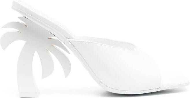 Palm Angels Palm Beach muiltjes Wit