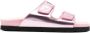 Palm Angels Sandalen met logoprint Roze - Thumbnail 1