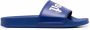 Palm Angels Blauwe Slippers voor Heren Blauw Heren - Thumbnail 3