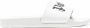 Palm Angels Slippers met logoprint Wit - Thumbnail 1