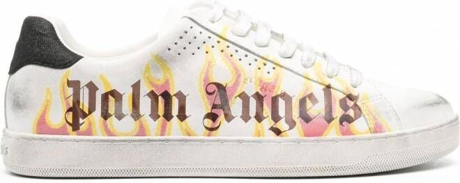 Palm Angels Spray Paint low-top sneakers Wit