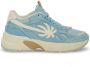 Palm Angels The Palm Runner leren sneakers Blauw - Thumbnail 1