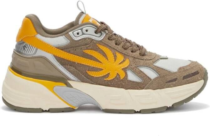 Palm Angels The Palm Runner sneakers met vlakken Grijs