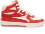 Palm Angels Rode hoge sneakers met wit logo Red Heren - Thumbnail 2