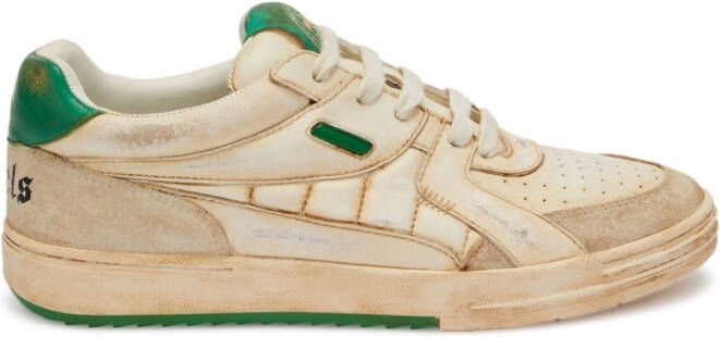 Palm Angels University low-top sneakers Beige