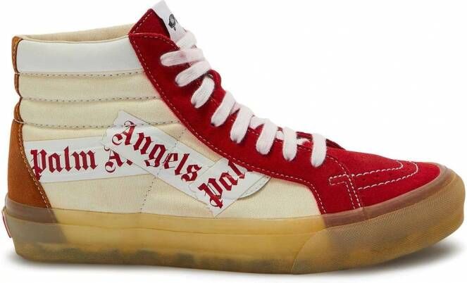 Palm Angels x Vans Sk8 Mid LX sneakers Wit