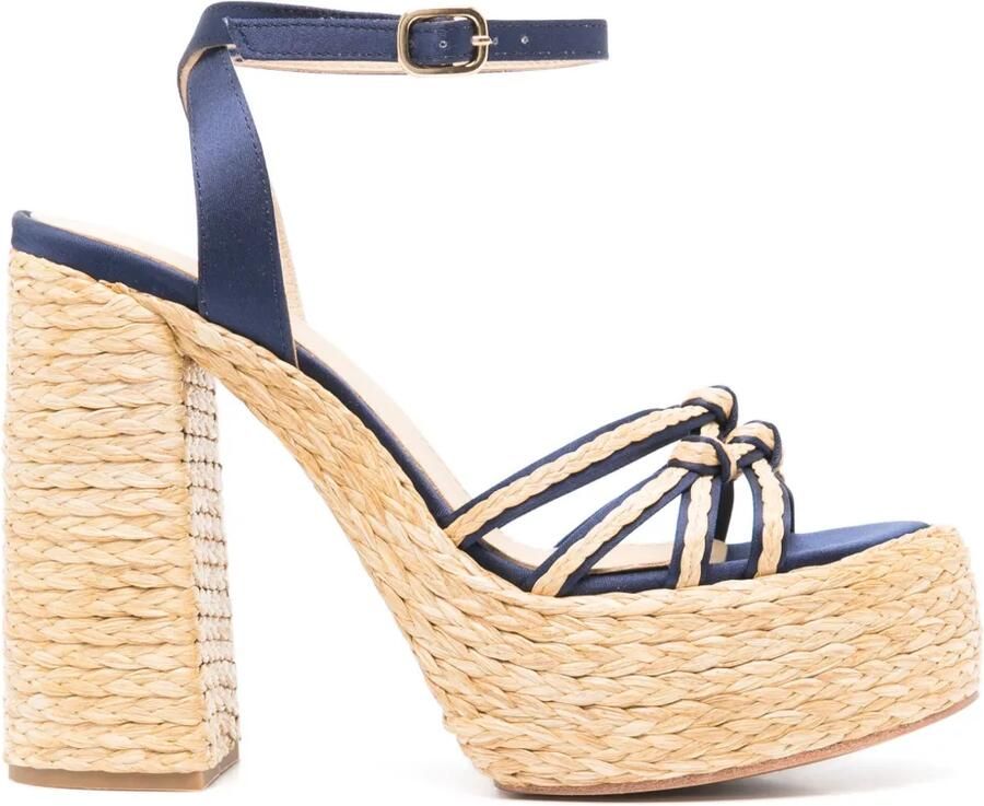 Paloma Barceló 128 mm Melha sandalen Blauw
