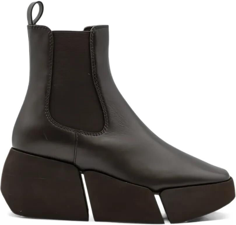 Paloma Barceló Amy platform Chelsea boots Bruin - Foto 3