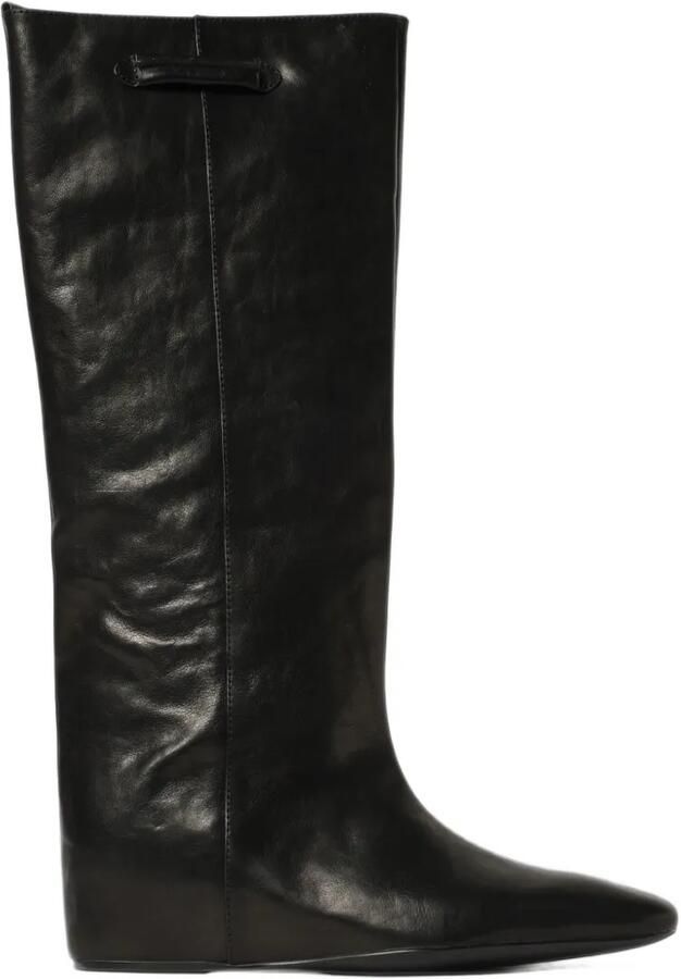Paloma Barceló Judith wedge-heel boots Zwart