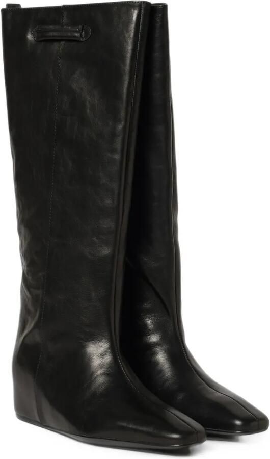 Paloma Barceló Judith wedge-heel boots Zwart - Foto 2