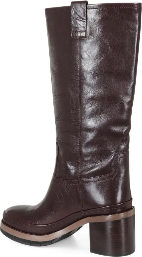 Paloma Barceló leather boots Bruin - Foto 3