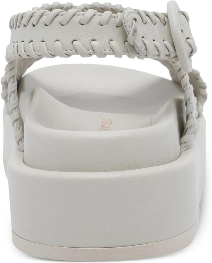 Paloma Barceló Leren sandalen Beige - Foto 2