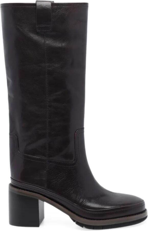 Paloma Barceló Noelle leather boots Rood