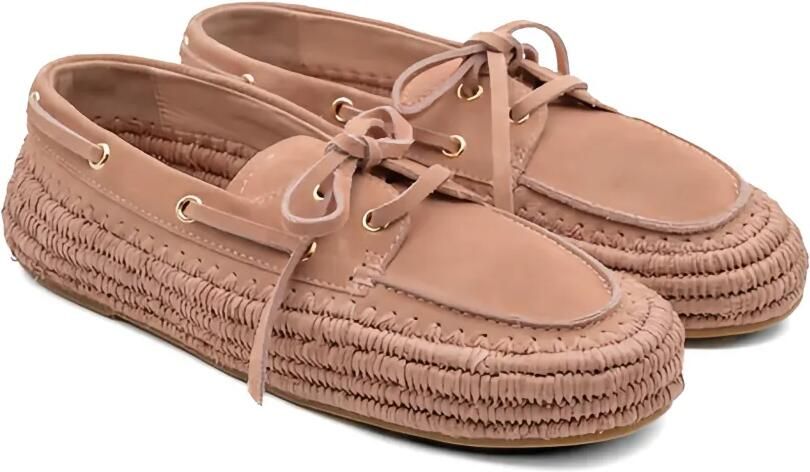 Paloma Barceló Penelope suède espadrilles Bruin - Foto 2
