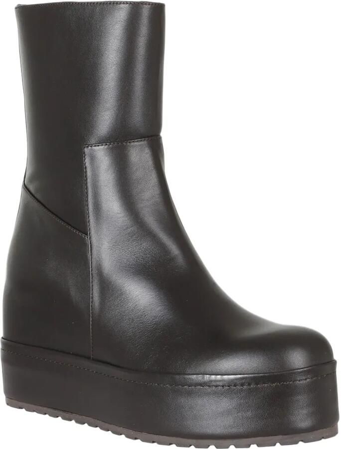 Paloma Barceló platform side-zip boots Bruin - Foto 3