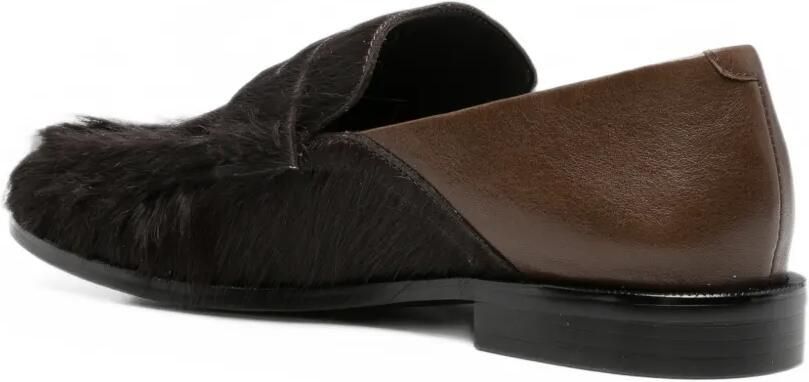Paloma Barceló Loafers met vlakken Zwart - Foto 4