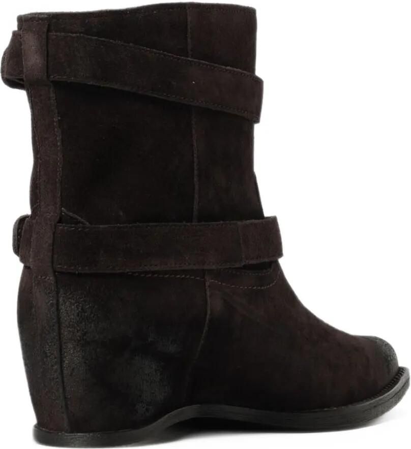 Paloma Barceló Riley leather boots Bruin - Foto 2