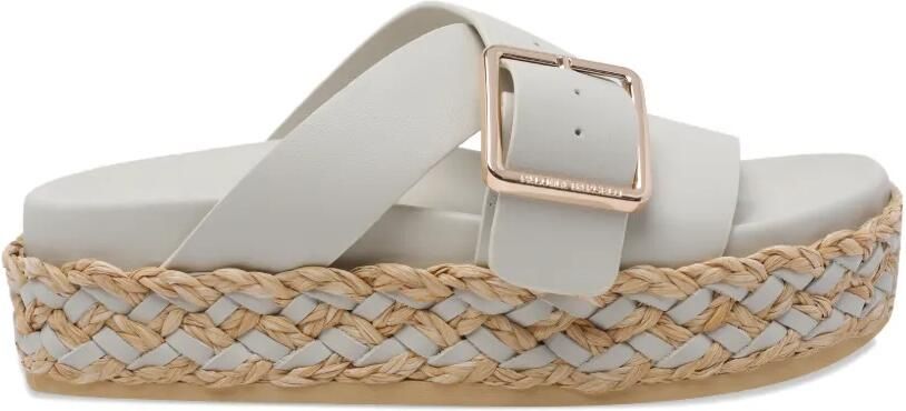Paloma Barceló Vienna Calidis sandalen met gespdetail Wit