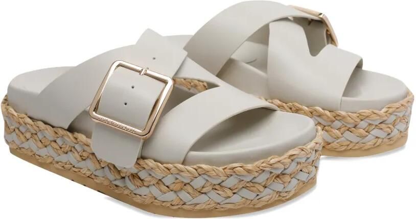 Paloma Barceló Vienna Calidis sandalen met gespdetail Wit - Foto 4