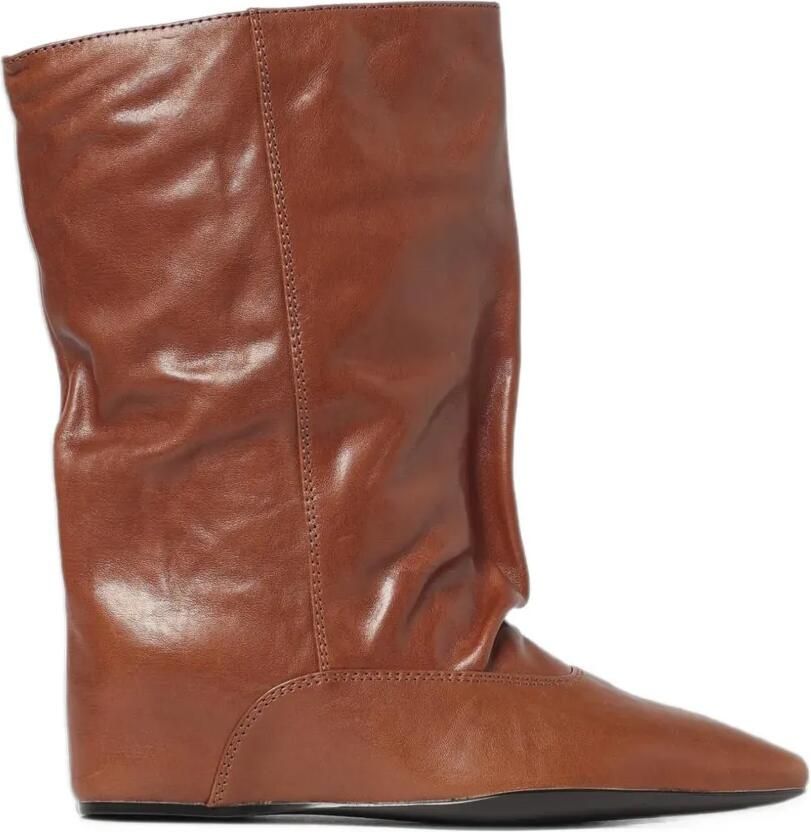 Paloma Barceló Vivian slouchy wedge ankle boots Bruin
