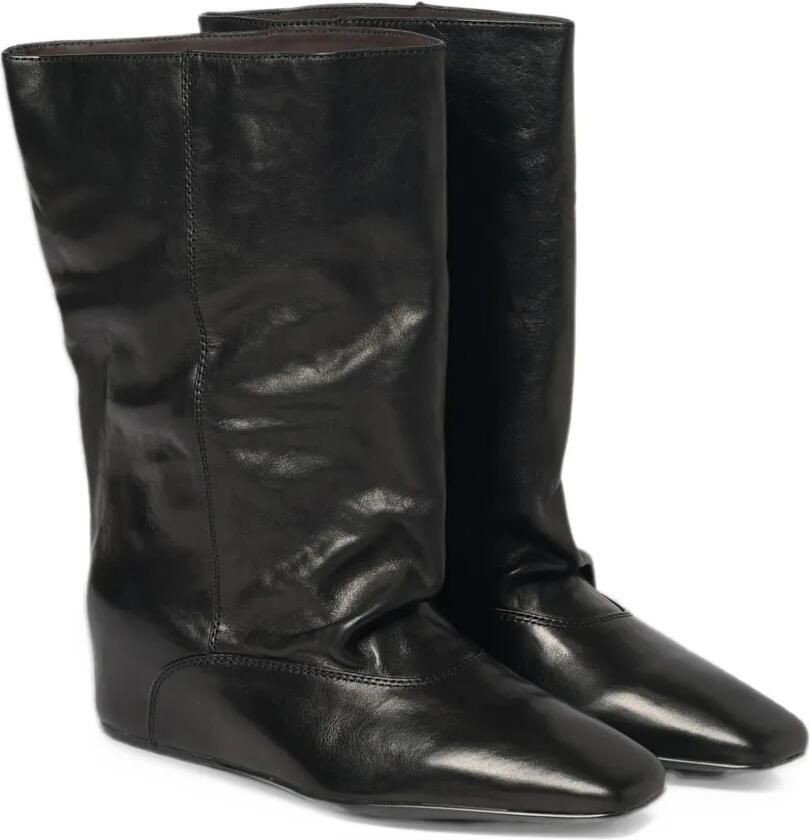 Paloma Barceló Vivian wedge-heel boots Zwart - Foto 2