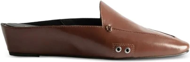 Paloma Wool Fernanda leren loafers Bruin