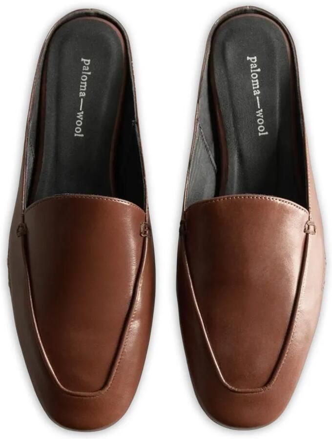 Paloma Wool Fernanda leren loafers Bruin - Foto 2