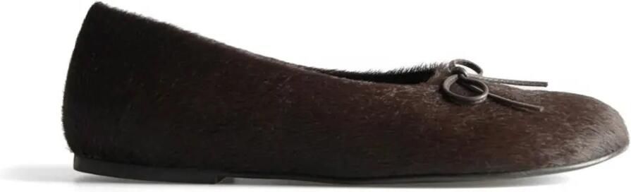 Paloma Wool Napoli II ballerina's met strikdetail Bruin