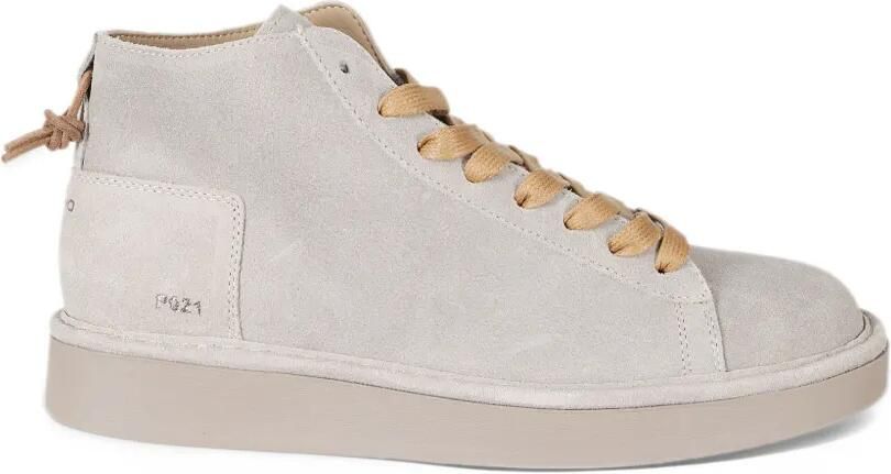PANCHIC Cozy suede high-top sneakers Grijs