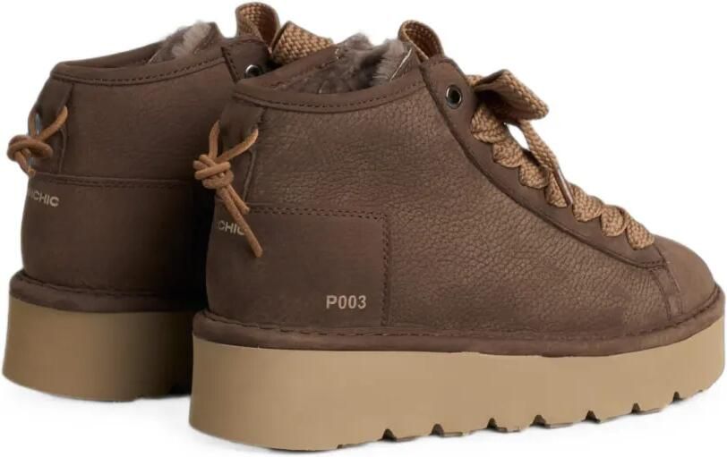 PANCHIC P003 nubuck leren sneakers Bruin - Foto 4