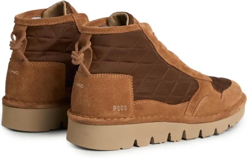 PANCHIC P005 sneakers met gewatteerd vlak Bruin - Foto 3