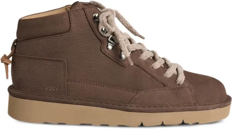 PANCHIC P007 nubuck leren sneakers Bruin