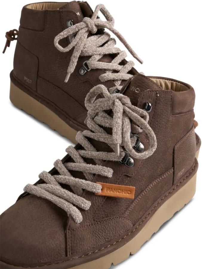 PANCHIC P007 nubuck leren sneakers Bruin - Foto 2