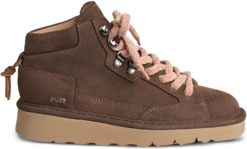 PANCHIC P007 nubuck leren sneakers Bruin