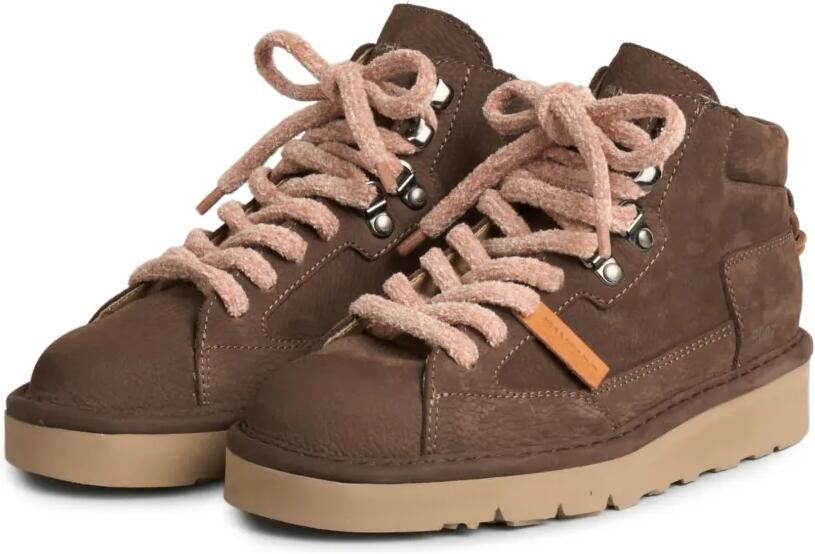 PANCHIC P007 nubuck leren sneakers Bruin - Foto 3