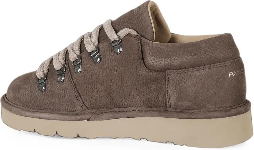 PANCHIC P007 panelled leather sneakers Bruin - Foto 3
