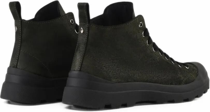 PANCHIC P03 waxed suede boots Groen - Foto 4