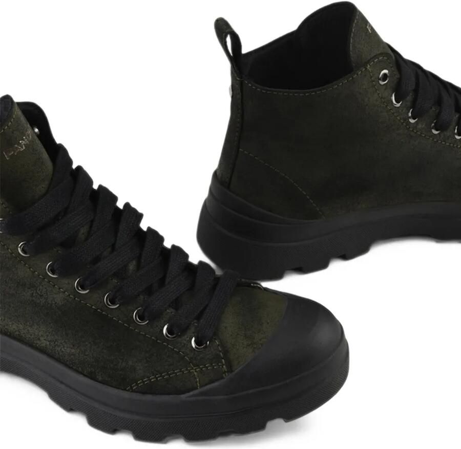 PANCHIC P03 waxed suede boots Groen - Foto 2