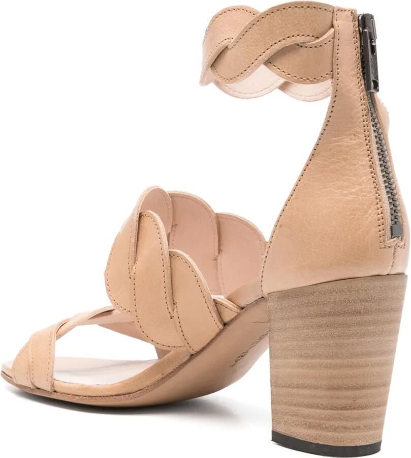 Pantanetti 80 mm suède sandalen Beige - Foto 2