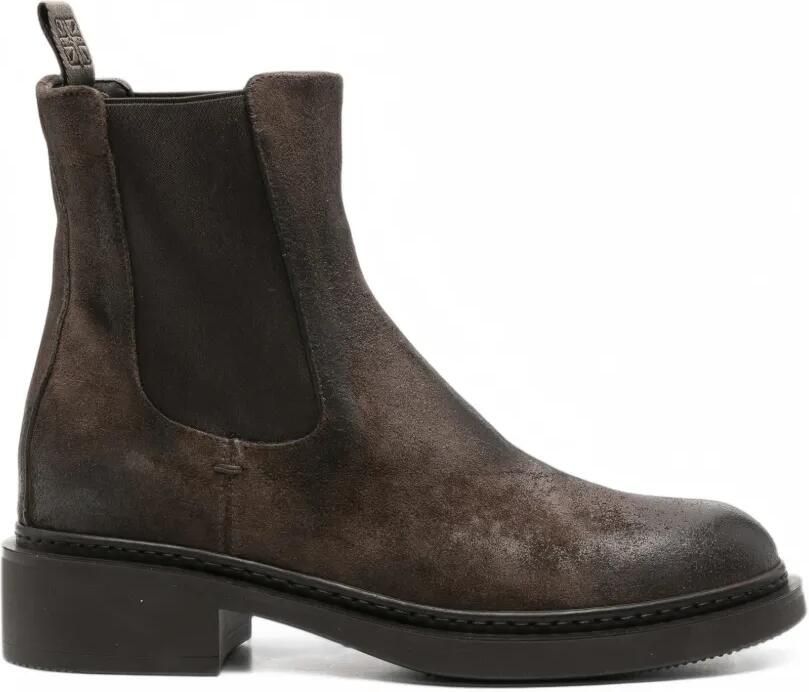 Pantanetti elasticated-side leather Chelsea boots Bruin
