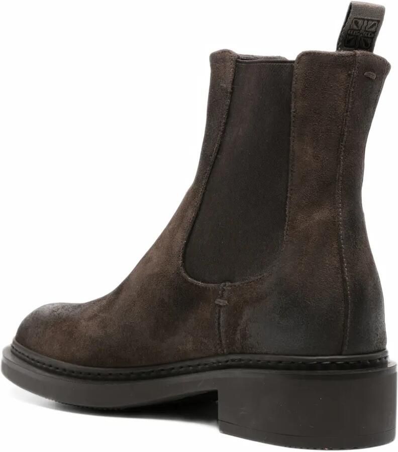 Pantanetti elasticated-side leather Chelsea boots Bruin - Foto 2