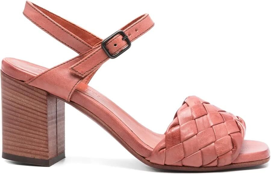 Pantanetti Leren sandalen Bruin