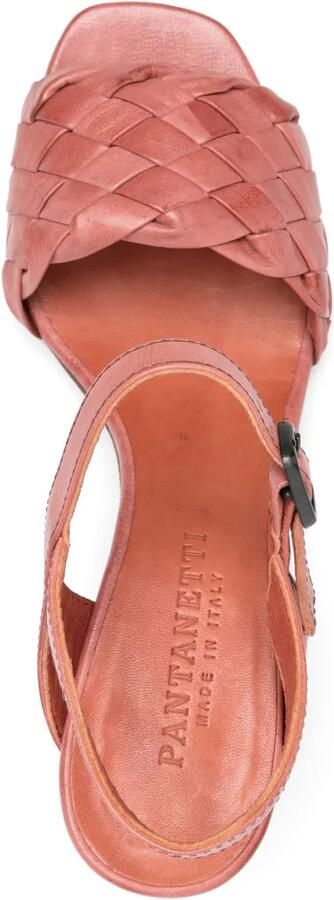 Pantanetti Leren sandalen Bruin - Foto 4