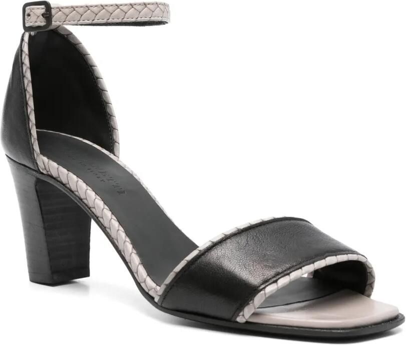 Pantanetti Leren sandalen Zwart - Foto 3
