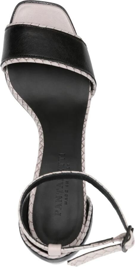 Pantanetti Leren sandalen Zwart - Foto 4