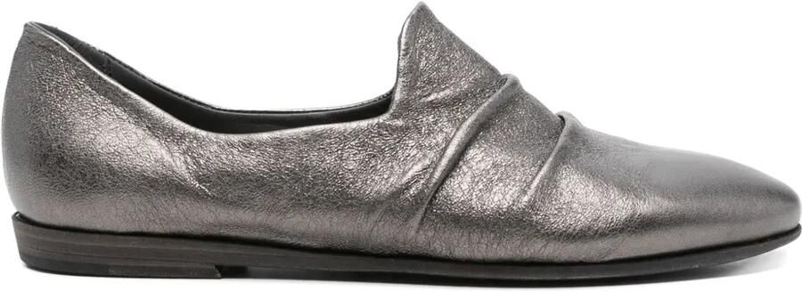 Pantanetti Metallic loafers Grijs